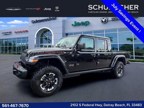 Black Clearcoat 2026 Jeep Gladiator Rubicon