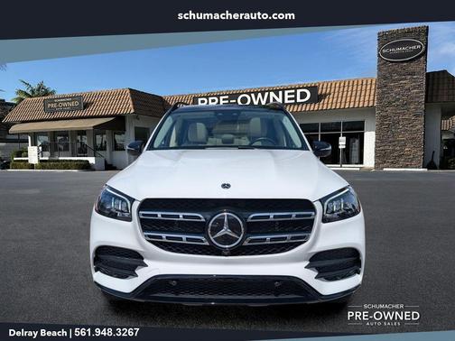 White 2022 Mercedes-Benz GLS 450 4MATIC