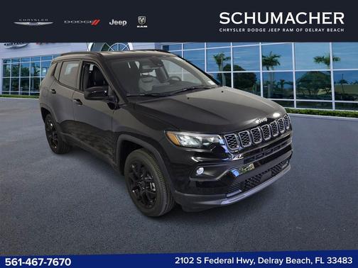 Diamond Black 2026 Jeep Compass Latitude