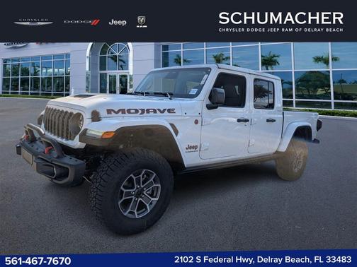 Bright White Clearcoat 2026 Jeep Gladiator Mojave