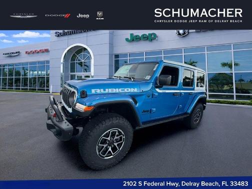 Hydro Blue Pearl 2027 Jeep Wrangler Rubicon