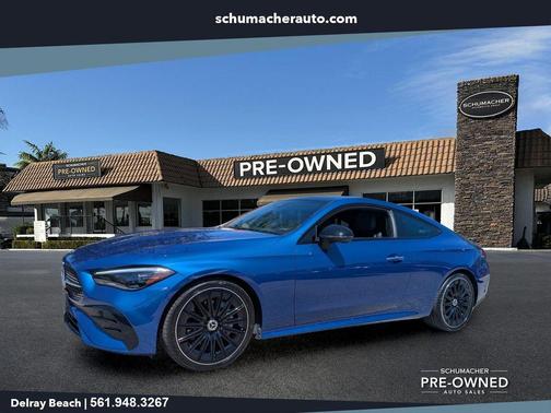 Sterling Blue Metallic 2025 Mercedes-Benz CLE 300 Base 4MATIC