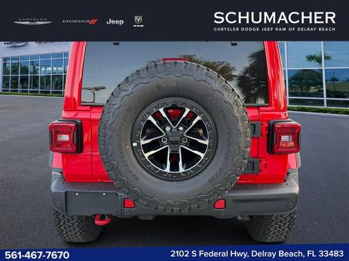 Firecracker Red Clearcoat 2026 Jeep Wrangler Rubicon
