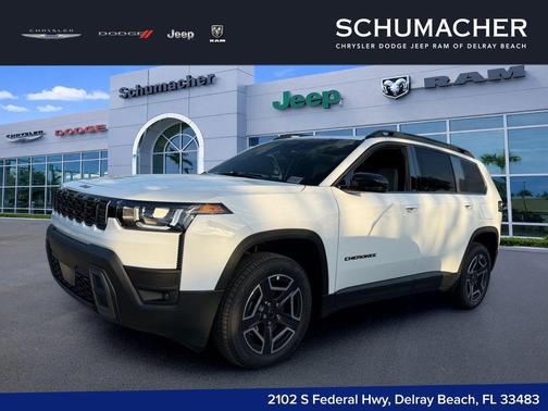 Bright White Clearcoat 2026 Jeep Cherokee LAREDO/LIMITED