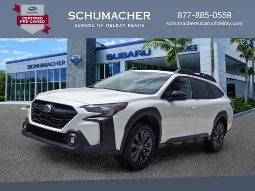 Crystal White Pearl 2025 Subaru Outback Onyx Edition