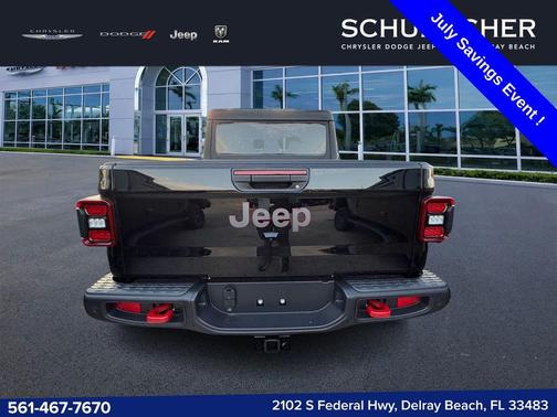 Black Clearcoat 2026 Jeep Gladiator Rubicon