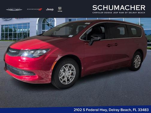 Red 2026 Chrysler Voyager LX
