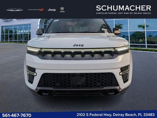 Bright White Clearcoat 2026 Jeep Grand Wagoneer Base
