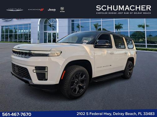 Bright White Clearcoat 2026 Jeep Grand Wagoneer Base