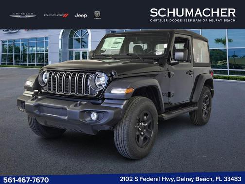 Black Clearcoat 2026 Jeep Wrangler Sport
