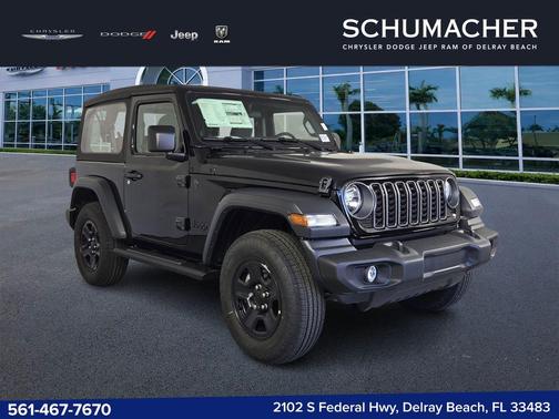 Black Clearcoat 2026 Jeep Wrangler Sport