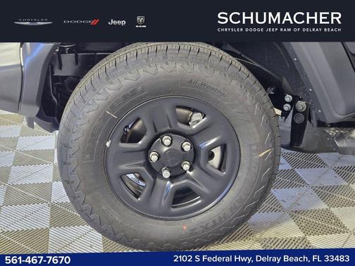 Black Clearcoat 2026 Jeep Wrangler Sport