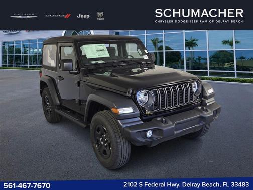 Black Clearcoat 2026 Jeep Wrangler Sport