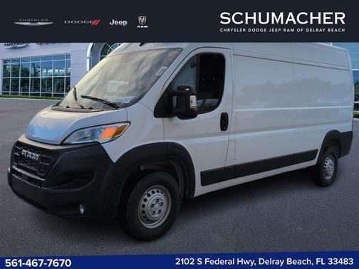 Bright White Clearcoat 2026 RAM ProMaster 2500 High Roof