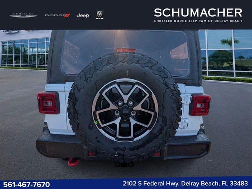 Bright White Clearcoat 2026 Jeep Wrangler Rubicon