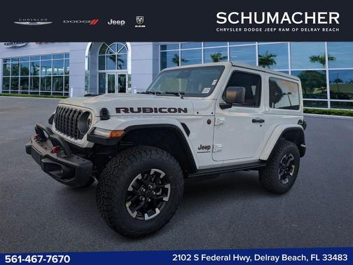 Bright White Clearcoat 2026 Jeep Wrangler Rubicon