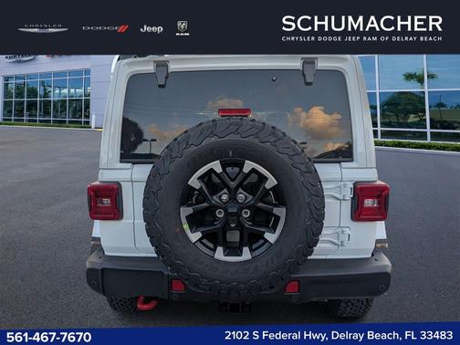 Bright White Clearcoat 2026 Jeep Wrangler Rubicon
