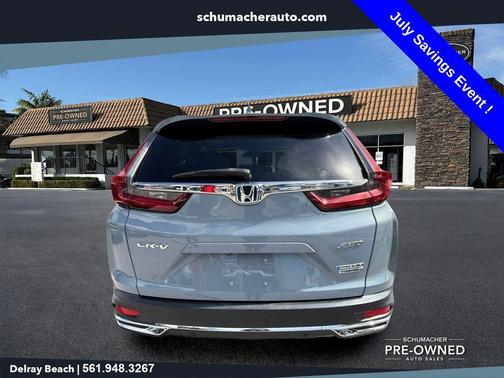 Gray 2022 Honda CR-V Hybrid Touring