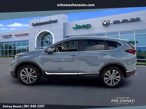 Gray 2022 Honda CR-V Hybrid Touring