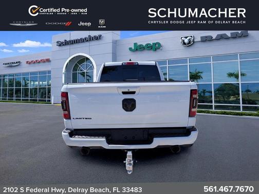 Bright White Clearcoat 2021 RAM 1500 Limited
