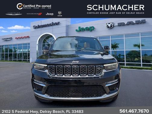 Diamond Black 2023 Jeep Grand Cherokee Summit