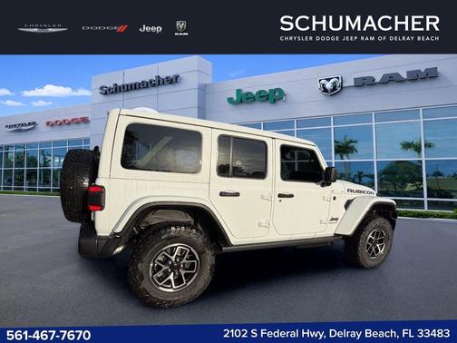 Bright White Clearcoat 2026 Jeep Wrangler Rubicon