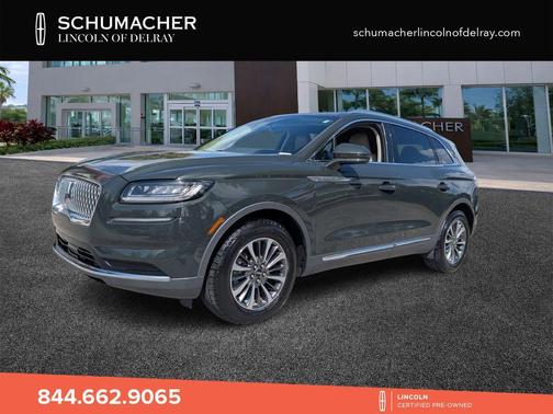 Green Metallic 2022 Lincoln Nautilus Standard