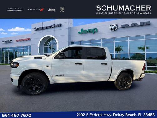 Bright White Clearcoat 2026 RAM 1500 Big Horn/Lone Star