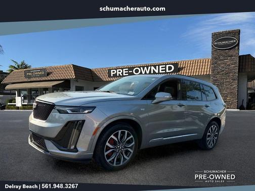 Silver Metallic 2024 Cadillac XT6 Sport AWD