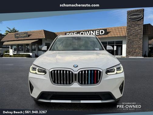 White Metallic 2022 BMW X3 xDrive30i