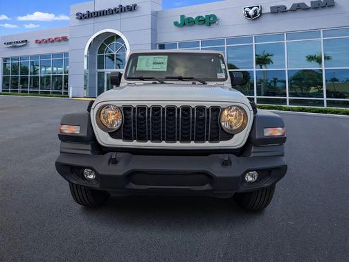 Bright White Clearcoat 2026 Jeep Wrangler Sport