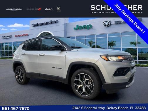 Silver Zynith 2026 Jeep Compass Limited