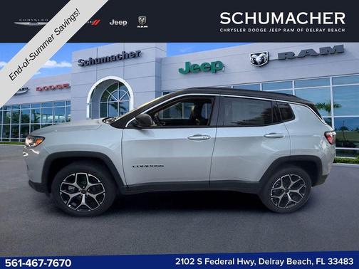 Silver Zynith 2026 Jeep Compass Limited