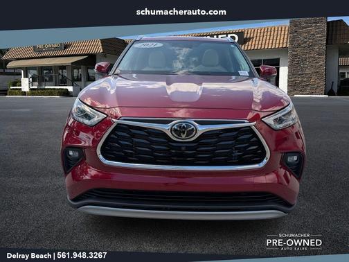 Ruby Flare Pearl 2021 Toyota Highlander Platinum