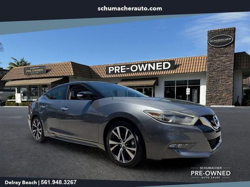 Gun Metallic 2017 Nissan Maxima 3.5 SL