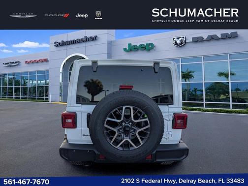 Bright White Clearcoat 2026 Jeep Wrangler Sahara