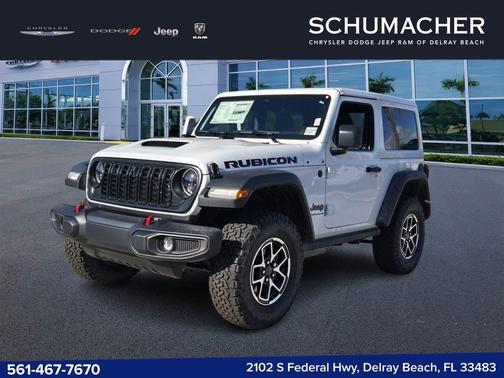 Bright White Clearcoat 2026 Jeep Wrangler Rubicon