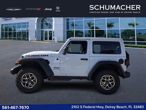 Bright White Clearcoat 2026 Jeep Wrangler Rubicon