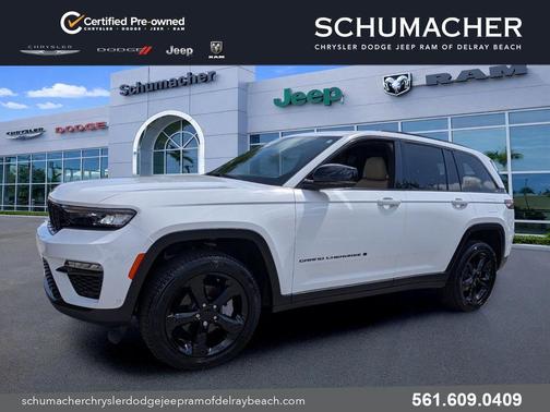 Bright White Clearcoat 2024 Jeep Grand Cherokee Limited