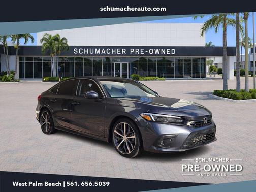 Gray 2023 Honda Civic Touring