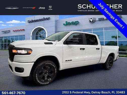 Bright White Clearcoat 2026 RAM 1500 Big Horn/Lone Star