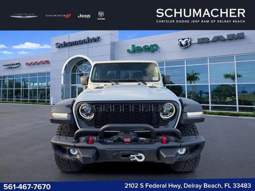 Bright White Clearcoat 2026 Jeep Gladiator Rubicon