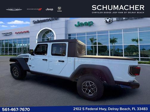 Bright White Clearcoat 2026 Jeep Gladiator Rubicon
