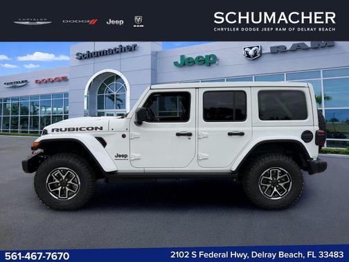 Bright White Clearcoat 2026 Jeep Wrangler Rubicon