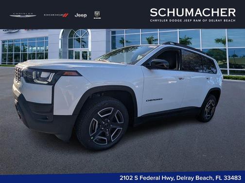 Bright White Clearcoat 2026 Jeep Cherokee LAREDO/LIMITED