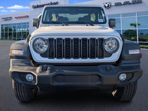 Bright White Clearcoat 2026 Jeep Wrangler Sport