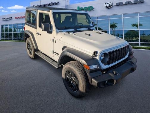 Bright White Clearcoat 2026 Jeep Wrangler Sport