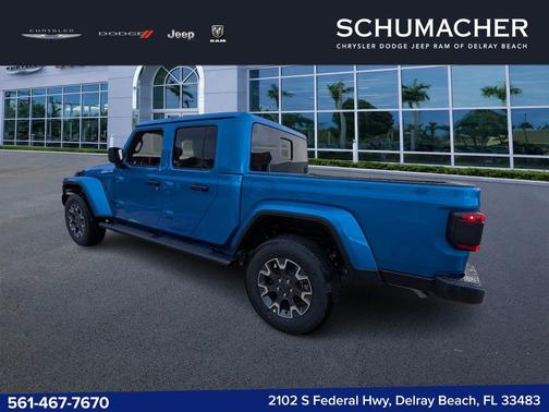 Hydro Blue Pearlcoat 2026 Jeep Gladiator Sport