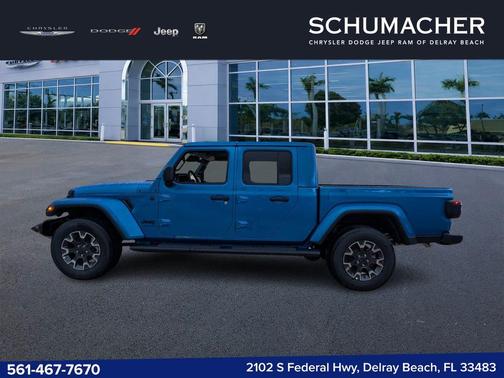 Hydro Blue Pearlcoat 2026 Jeep Gladiator Sport