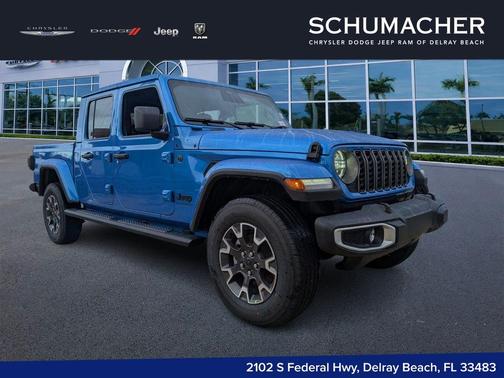 Hydro Blue Pearlcoat 2026 Jeep Gladiator Sport